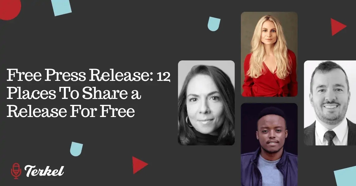 Free Press Release: 12 Places To Share a Release For Free